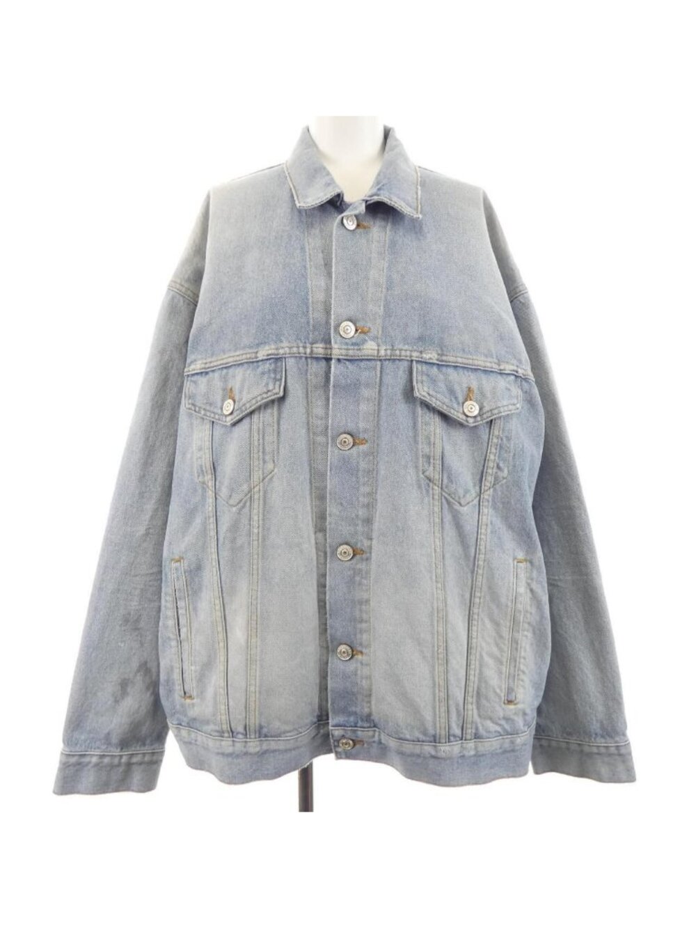 Balenciaga Denim Jacket Blue